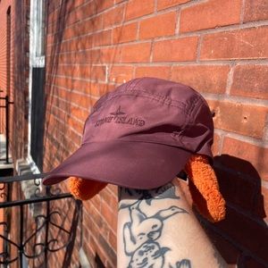 Stone island cap with earflaps